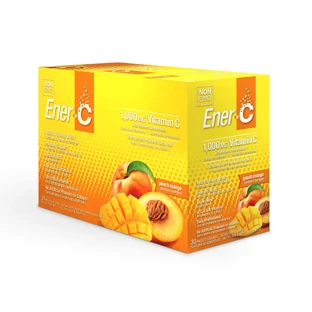Вітамінний напій для підвищення імунітету Vitamin C Ener-C 30 пакетиків смак персика і манго