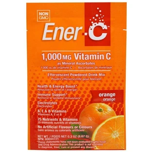 Витаминный напиток для повышения иммунитета Vitamin C Ener-C 1 пакетик вкус апельсина