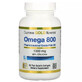 Омега 800 риб&#39;ячий жир фармацевтичної якості 1000 мг California Gold Nutrition 90 желатинових капсул