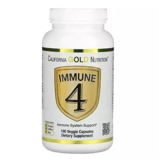 Средство для укрепления иммунитета Immune4 California Gold Nutrition 180 вегетарианских капсул