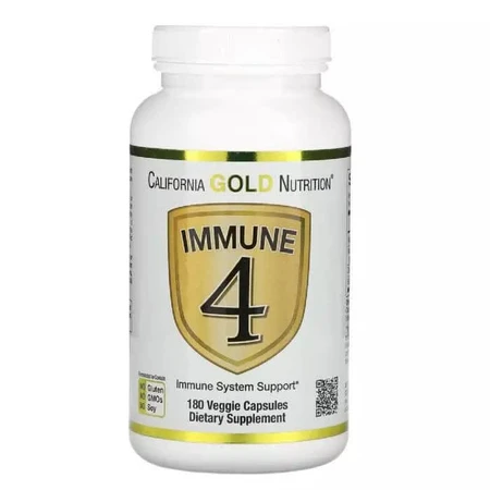 Средство для укрепления иммунитета Immune4 California Gold Nutrition 180 вегетарианских капсул: цены и характеристики