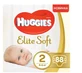 Підгузки Huggies Elite Soft дитячі, розмір 2, 4-6 кг, 88 шт