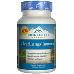 Иммуностимулирующий комплекс Clear Lungs RidgeCrest Herbals для поддержки легких 60 гелевых капсул	: цены и характеристики