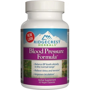 Комплекс для нормализации кровяного давления RidgeCrest Herbals 60 гелевых капсул	