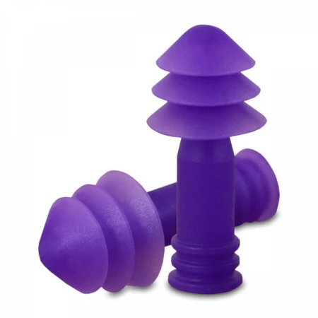 Беруши Mack's Soft Flanged Ear AquaBlock из силикона 1 пара, фиолетовые: цены и характеристики