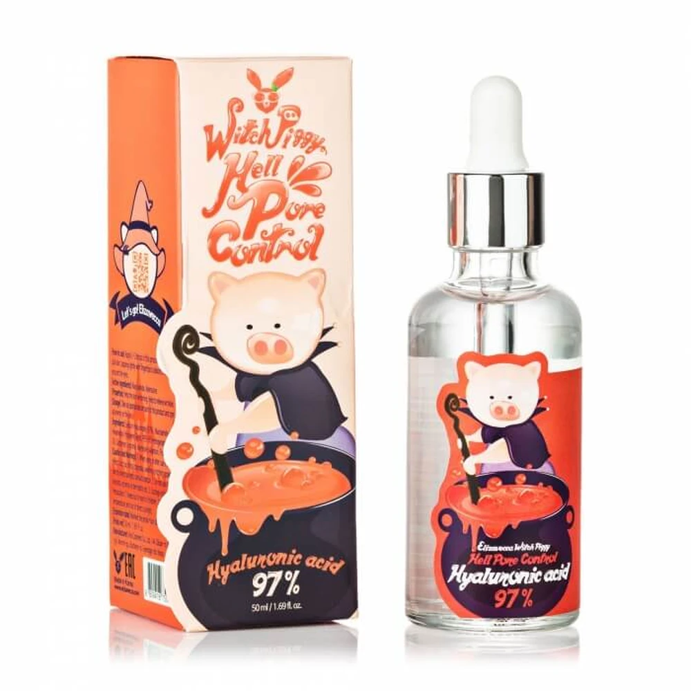 Сироватка для обличчя Elizavecca Hell-Pore Control Hyaluronic Acid з гіалуроновою кислотою 97% 50 мл: ціни та характеристики