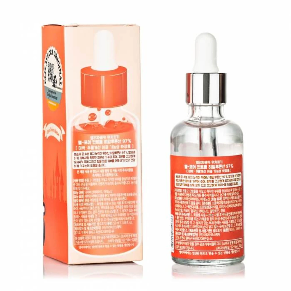 Сироватка для обличчя Elizavecca Hell-Pore Control Hyaluronic Acid з гіалуроновою кислотою 97% 50 мл: ціни та характеристики