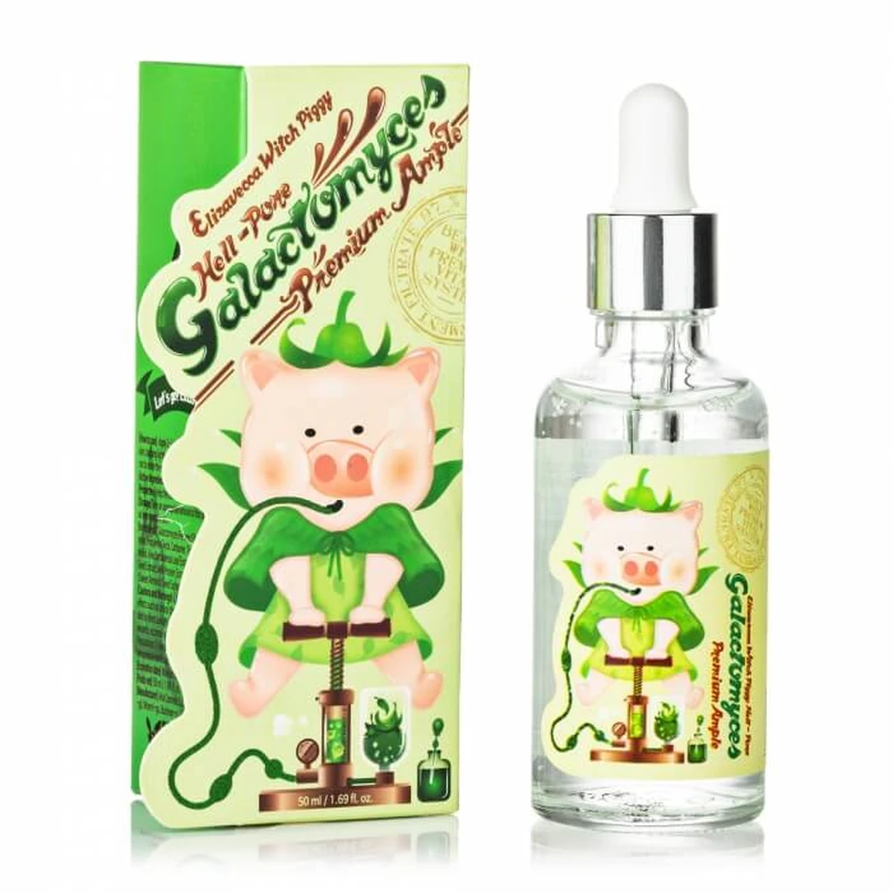 Сыворотка для лица Elizavecca Witch Piggy Hell-Pore Galactomyces Premium Ample галактомисис 97% 50 мл: цены и характеристики