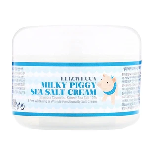 Крем для лица увлажняющий солевой Elizavecca Face Care Milky Piggy Sea Salt Cream, 100 г
