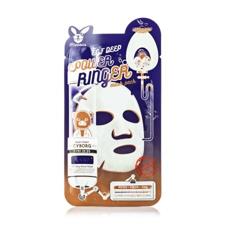 Тканинна маска Elizavecca Egf Deep Power Ringer Mask Pack для активної регенерації епідермісу, 23мл
