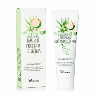 Маска зволожуюча Elizavecca Milky Piggy Herb Soul Hydro Aqua Jella Pack з алое і колагеном 250 мл