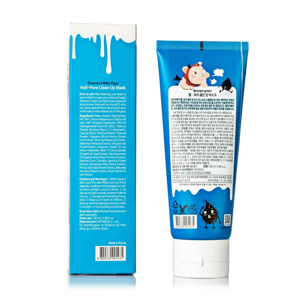 Маска-плівка для очищення пор Elizavecca Hell-Pore Clean Up Mask, 100 мл: ціни та характеристики