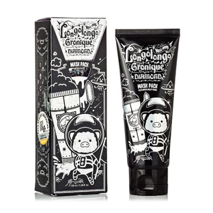 Маска-плівка з алмазним порошком Elizavecca Hell-Pore Longolongo Gronique Diamond Mask Pack, 100 мл