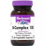 B-Комплекс 100 B-Complex Bluebonnet Nutrition 50 вегетарианских капсул: цены и характеристики
