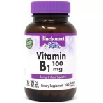 Вітамін B1 100 мг Vitamin B1 Bluebonnet Nutrition 100 вегетаріанських капсул: ціни та характеристики