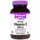 Витамин E 400 МЕ Vitamin E Bluebonnet Nutrition 100 желатиновых капсул