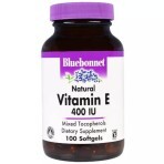 Вітамін E 400 МО Vitamin E Bluebonnet Nutrition 100 желатинових капсул: ціни та характеристики