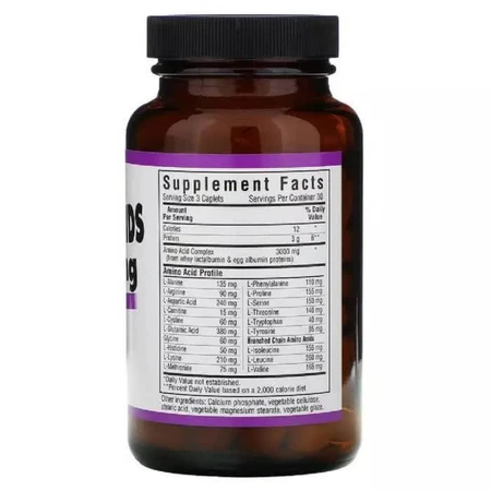 Комплекс Аминокислот 1000 мг Amino Acid Bluebonnet Nutrition 90 капсул: цены и характеристики