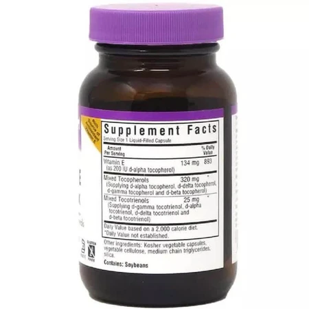 Комплекс Витамина E Vitamin E Complex Bluebonnet Nutrition 30 капсул: цены и характеристики