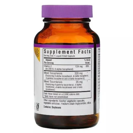 Комплекс Витамина E Vitamin E Complex Bluebonnet Nutrition 60 капсул: цены и характеристики