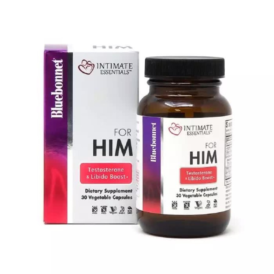 Комплекс для Него Intimate Essentials For Him Testosterone Libido Boost Bluebonnet Nutrition 30 капсул: цены и характеристики