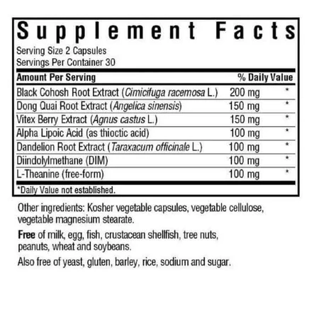 Комплекс для Неї Intimate Essentials For Her Hormonal Balance Bluebonnet Nutrition 60 капсул: ціни та характеристики
