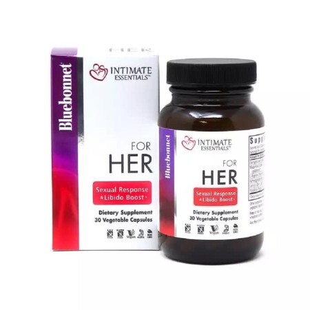Комплекс для Нее Intimate Essentials For Her Sexual Response And Libido Boost Bluebonnet Nutrition 30 капсул