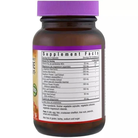 Комплекс для нормализации кровяного давления Targeted Choice Bluebonnet Nutrition 60 растительных капсул: цены и характеристики