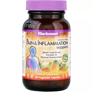 Комплекс проти болю і запалень в суглобах Pain & Inflammation Support Targeted Choice Bluebonnet Nutrition 30 растивних капсул