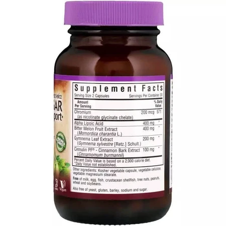 Контроль сахара в крови Targeted Choice Bluebonnet Nutrition 60 вегетарианских капсул: цены и характеристики