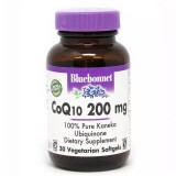 Коензим Q10 200 мг Bluebonnet Nutrition 30 вегетеріанських  капсул