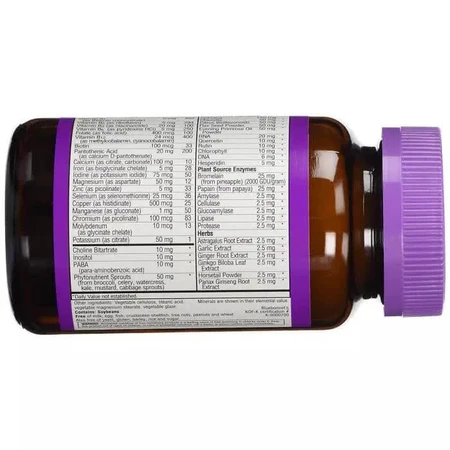 Мультивiтамiни з залiзом Single Daily Bluebonnet Nutrition 30 капсул: ціни та характеристики