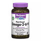 Омега 3-6-9 на рослинній основі 1000 мг Bluebonnet Nutrition 90 желатинових капсул