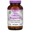 Хелатный кальций и магний Chelated Calcium Magnesium Bluebonnet Nutrition 120 таблеток 