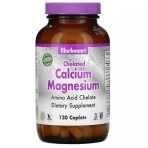 Хелатный кальций и магний Chelated Calcium Magnesium Bluebonnet Nutrition 120 таблеток : цены и характеристики