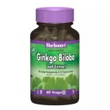 Екстракт листя гінкго білоби Ginkgo Biloba Leaf Extract Bluebonnet Nutrition 60 гелевих капсул