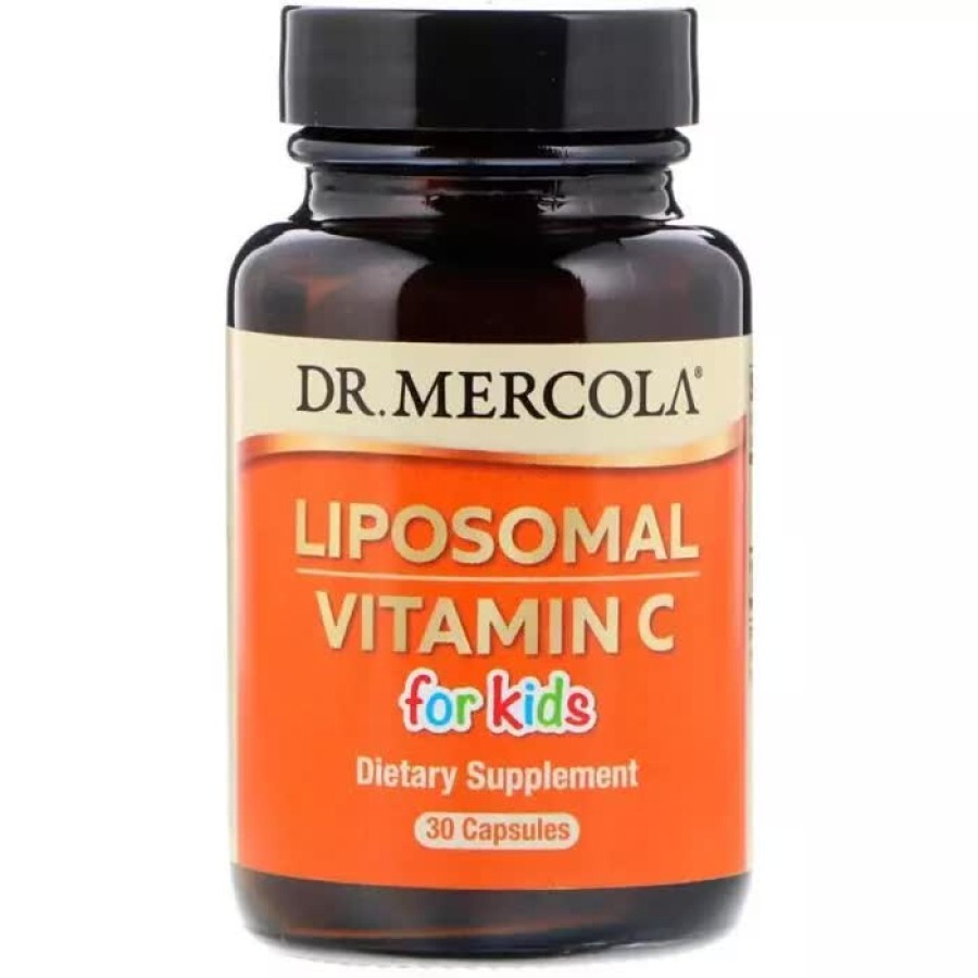 Вітамін C для дітей в ліпосомах Liposomal Vitamin C for Kids Dr. Mercola 30 капсул: ціни та характеристики