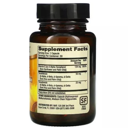 Вітамин E Vitamin E Dr. Mercola 30 капсул: ціни та характеристики