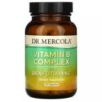 Комплекс Вітамінів B з бенфотіаміном Vitamin B Complex with Benfotiamine Dr. Mercola 60 капсул: ціни та характеристики