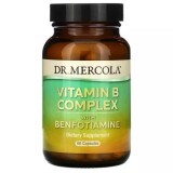 Комплекс Вітамінів B з бенфотіаміном Vitamin B Complex with Benfotiamine Dr. Mercola 60 капсул