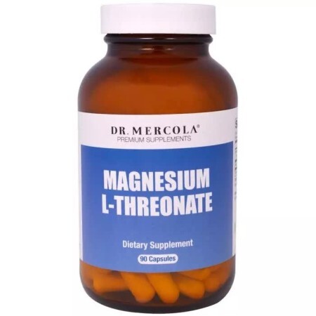Магний L-Треонат Magnesium L-Threonate Dr. Mercola 90 капсул