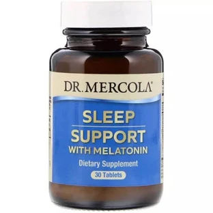Підтримка сну з мелатоніном Sleep Support with Melatonin Dr. Mercola 30 таблеток