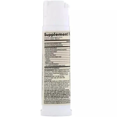 Підтримка сну з мелатоніном спрей з малиновим смаком Sleep Support Spray with Melatonin Dr. Mercola 25 мл (085 рідких унцій): ціни та характеристики
