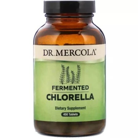Ферментована Хлорелла Fermented Chlorella Dr. Mercola 450 таблеток