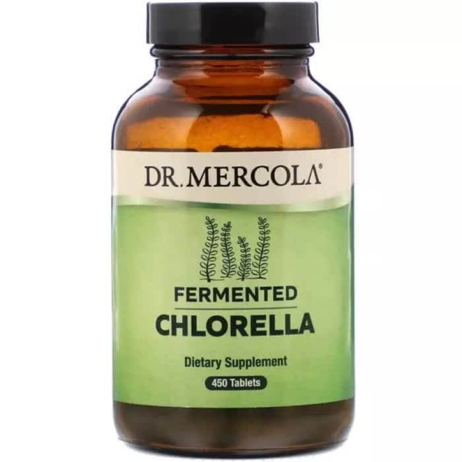 Ферментированная Хлорелла Fermented Chlorella Dr. Mercola 450 таблеток: цены и характеристики