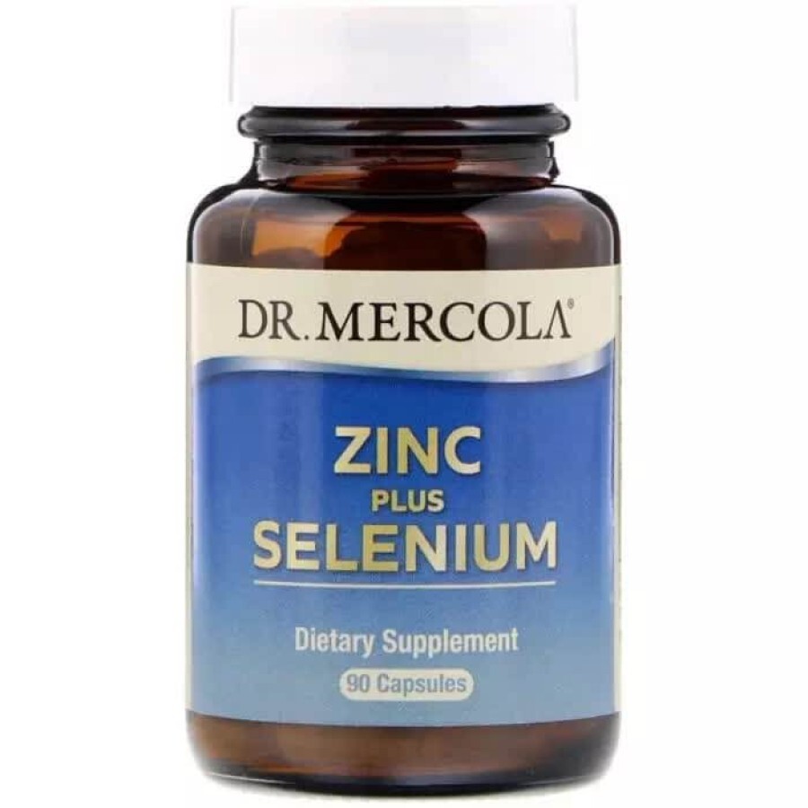 Цинк и Селен Zinc Plus Selenium Dr. Mercola 90 капсул: цены и характеристики