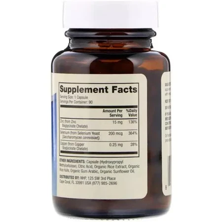 Цинк и Селен Zinc Plus Selenium Dr. Mercola 90 капсул: цены и характеристики