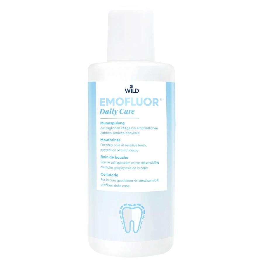 Ополіскувач для порожнини рота Dr. Wild Emofluor Daily Care 400 мл: ціни та характеристики