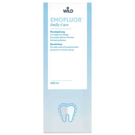 Ополіскувач для порожнини рота Dr. Wild Emofluor Daily Care 400 мл: ціни та характеристики