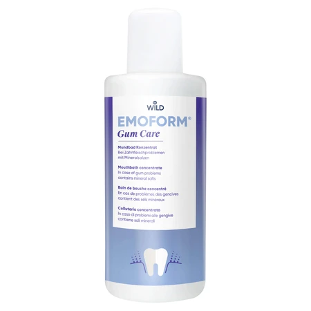 Ополаскиватель для полости рта Dr. Wild Emoform Уход за деснами с минеральными солями 400 мл: цены и характеристики